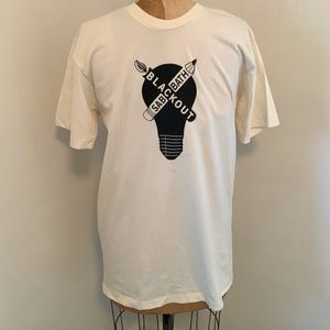 Rufus Wainwright’s Blackout Sabbath Souvenir T-Shirt sustainable